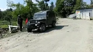 Pulwama: Search Operation In Mitrigam, IED Material Recovered
