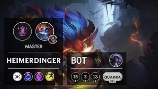 Heimerdinger Bot vs Kai'Sa - KR Master Patch 9.19