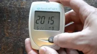 Easy Life blood glucose cholesterol & uric acid meter set up guide