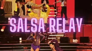 Charli D'Amelio vs. Gabby Windey Salsa Relay (Week 8) | Dancing With The Stars ✰