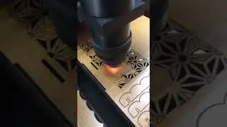 Lazer Kesim Makinesiyle Dekoratif Mdf Kesim 0532 675 10 36  #cnc #wood #laser  #robartlazer  #lazer