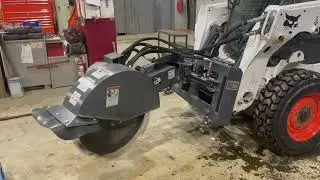 Handy Bobcat Stump Grinder | McDowell Equipment