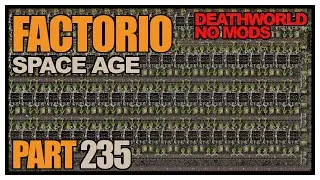 Late game asteroid casino design pt1 - Factorio Space Age (Deathworld, no mods) Ep 235