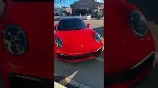 Red Porsche 911 Carrera S