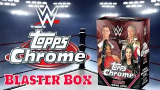 Opening a 2025 WWE Topps Chrome Blaster Box - Is It Worth It?