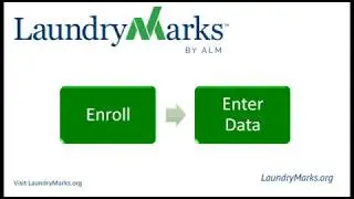 How to enroll in LaundryMarks and input data