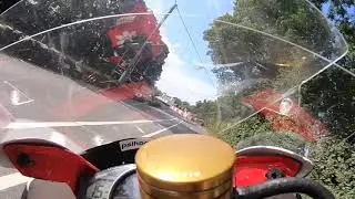 ANDREAS PSYCHOGYIOS -ANDREW WINDSOR On Board camera MANXGRANDPRIX 2019 JUNIOR (3a LAP(3))