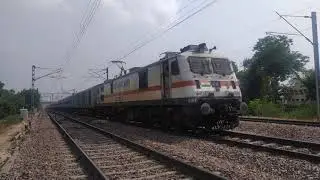 02057 : Una Himachal Janshatabdi Express With Its New LHB Racks Departed Sonipat Jn.