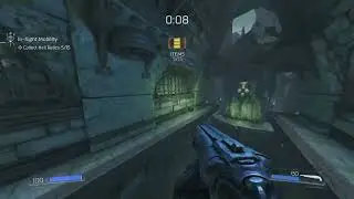 Doom 2016 - Argent Facility (Destroyed) - Rune Trial - In-Flight Mobility