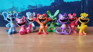 Smiling Critters Mini Figures Poppy's Playtime Chapter 3 Unofficial Toy Review