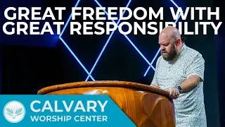 Great Freedom With Great Responsibility | 1 Corinthians 10:1-13 | Pastor Shay Logan