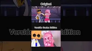 El beso de dr. Flug y Miss Heed (Original y su versi&oacute;n Gacha Club Edition) Villanos🎩-Original Kyomi💕