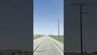 Endless Highway + Deep Blue Sky = Instant Calm 🛣️ #shorts