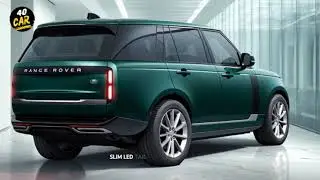 2025 Range Rover Green 🔥 Luxury SUV Full Interior & Exterior Review | 40 Car
