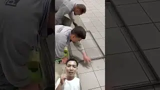 cara pasang keramik dengan mudah #construction #artistictile  #smartbuilding
