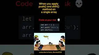 Maut ka khel ❌ Methods ki bhel ✔️ ☠️ 😱 #shorts #viralshorts #javascript @NOTYOURTYPE