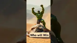 Hulk Vs Beast Animal, Who will win? #animals #hulk #shorts #ai #shortvideo