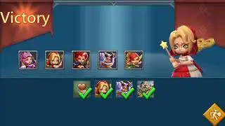 Witch Doll Challenge 3 almost Full Auto | Free to Play | Lords Mobile
