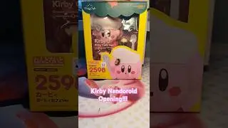 Kirby Cafe Nendoroid (2598) Opening!! #nendoroid #kirby #kirbycafe #nintendo #animation#anime