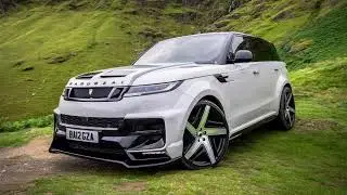 The British atelier Barugzai showed a body kit for the Range Rover Sport called Raptor.