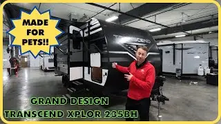 Идеальный прицеп для путешествий с домашними животными | Grand Design Transcend Xplor 235BH 2023 года