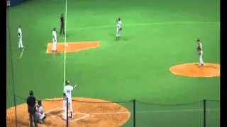 Chunichi Dragons batting at Nagoya Dome - part 2