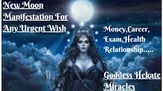 🔑 KEY Manifestation with Goddess Hekate 🙇&zwj;♀️✨️Thasi Numit (New Moon Manifestation)🙇&zwj;♀️✨️Gratitude🙏🍀
