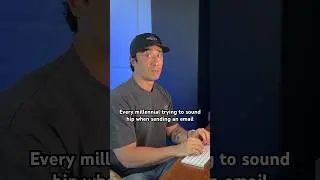 Millennials when sending an email #bts #funny #shorts #millennials
