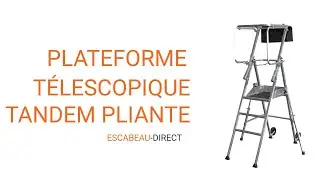 PIRL ultra compact et t&eacute;lescopique - Tandem Pliante