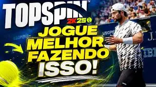 TopSpin 2K25 - Dicas de como jogar melhor o game