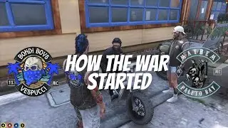 How THE BBMC vs Mayhem WAR Started | NoPixel 3.0 WL