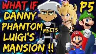What if DANNY PHANTOM enters Luigi's Mansion !? Danny X Bowsette LOVERS or !? Mario World !? #anime