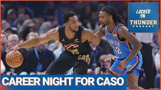 OKC Thunder STEAL WIN vs Cavs | Cason Wallace CAREER NIGHT | Isaiah Joe Playing Sustainable Ball