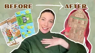 DIY Advent Calendar from Trash | Vlogmas 2024 Day 1