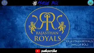 #ipl2020 #RR  ! Rajasthan Royals Theme song ! &bull;|| Halla Bol Song ||&bull;