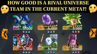 Rival Universe Team Showcase In Ranked PVP In Dragon Ball Legends