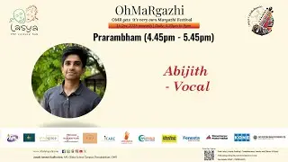 LASYA THE CULTURE HUB | OMR | Prarambham | Abijith - Vocal| 23-12-2025