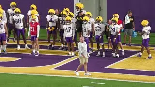 LSU FOOTBALL: Practice Highlights, August 15, 2025