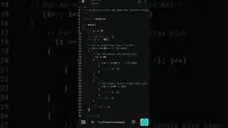 write a c program to print the puls star pattern (+)|