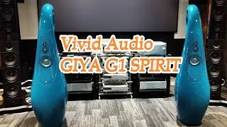 Vivid Audio GIYA G1 SPIRIT Loudspeaker, Miami Blue Gloss by VIVID AUDIO