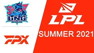 LNG vs FPX @Game3 | LNG Esports vs FunPlus Phoenix | LPL Summer 2021 (17 June 2021)