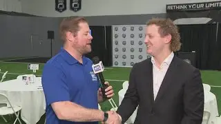 Josh VanMeter 1-on-1 interview at World Baseball Academy's 2025 Leadership Luncheon