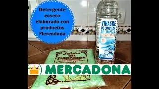 Detergente casero / solo dos ingredientes Mercadona