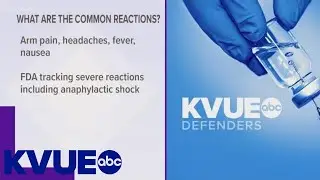 What are the most common reactions to the COVID-19 vaccine? | KVUE