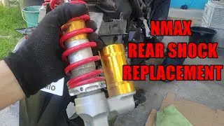 NMAX REAR SHOCK INSTALLATION | SPYKER SHOCK REVIEW |