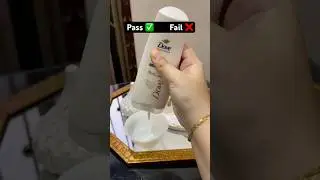 Tested the pH of Dove Conditioner #skincare#phtesting#beautyproduct