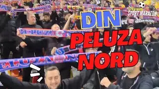 &Icirc;N MIJLOCUL PELUZEI NORD LA CEL MAI RECENT MECI AL LUI FCSB: torțe și petarde pe teren