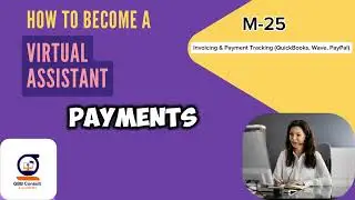 Invoicing & Payment Tracking (QuickBooks, Wave, PayPal) for virtual assistant M-25