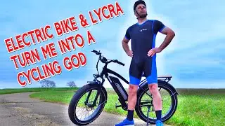 I BECOME A CYCLIST - TESTING The HIMIWAY CRUISER FAT TYRE ELECTRIC BIKE