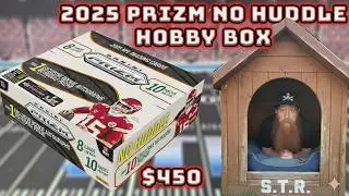 NEW RELEASE! 2025 Prizm NO HUDDLE Football Hobby Box Review!